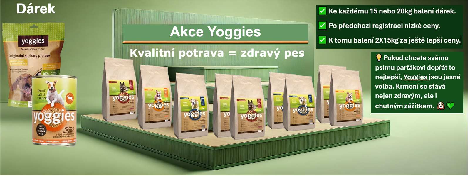 Akční nabídka Yoggies