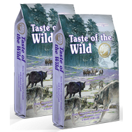 2xTaste of the Wild Sierra Mountain Canine 12,2kg