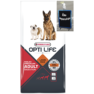 Opti Life Adult Digestion Med./Maxi 12,5kg