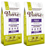 2 x VIVERE Puppy Chicken 12 kg