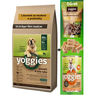 Yoggies jehněčí + bílá ryba 15kg