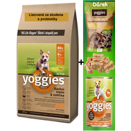 Yoggies Active kachní + zvěřina 15kg